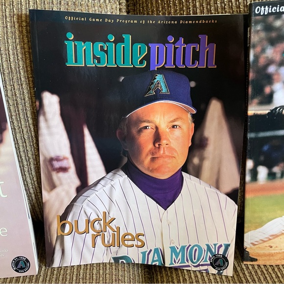 Inside Pitch Official 1998 Game Programs Arizona Diamondbacks Inaugrual Season - Picture 3 of 8